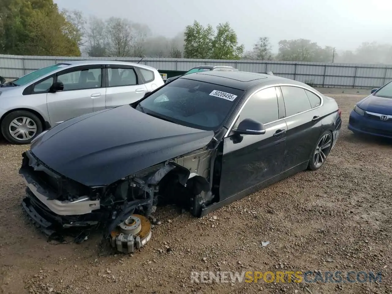1 Photograph of a damaged car WBA4J1C05LBU68358 BMW 4 SERIES 2020
