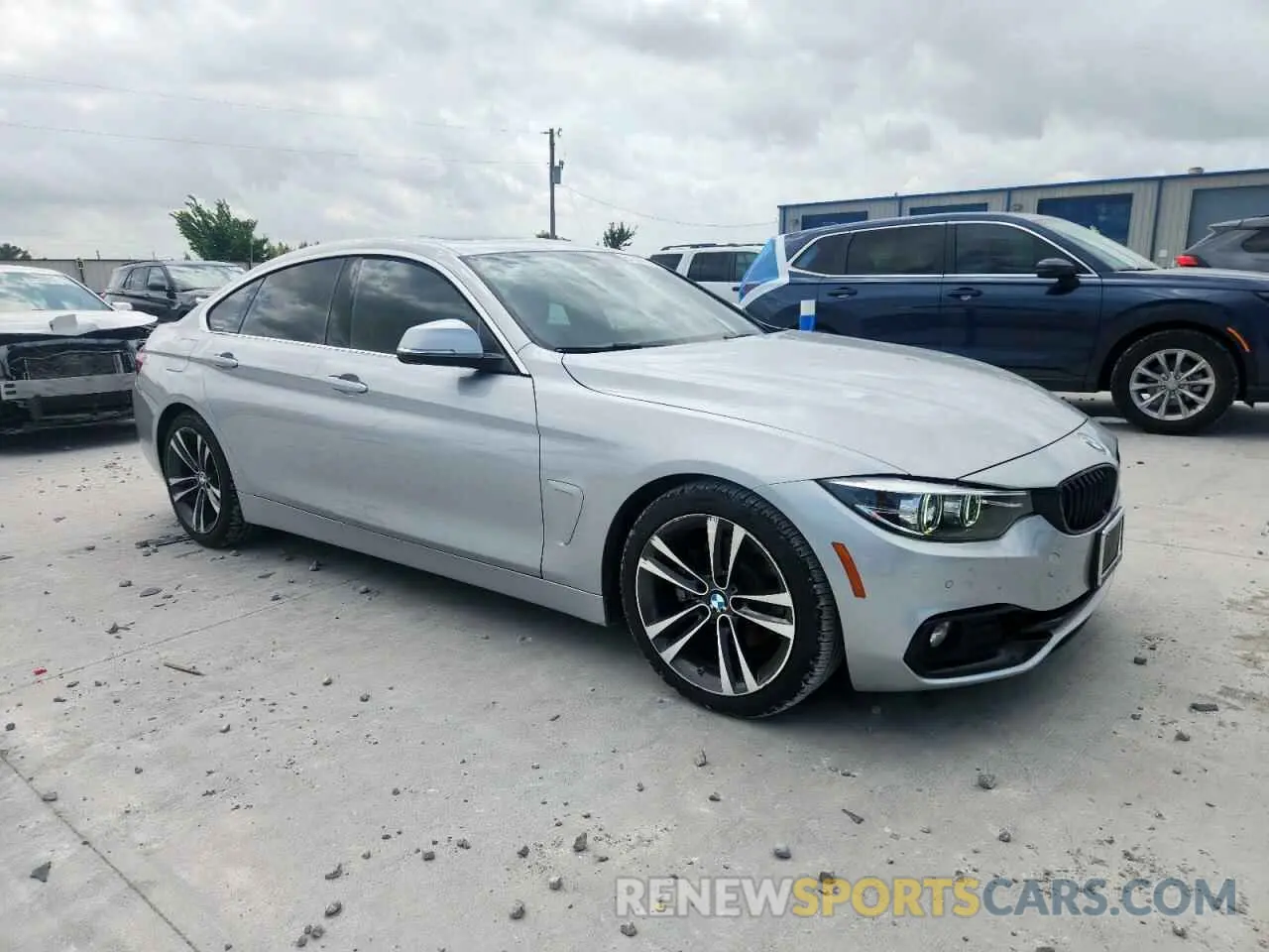 4 Photograph of a damaged car WBA4J1C09LCD80846 BMW 4 SERIES 2020