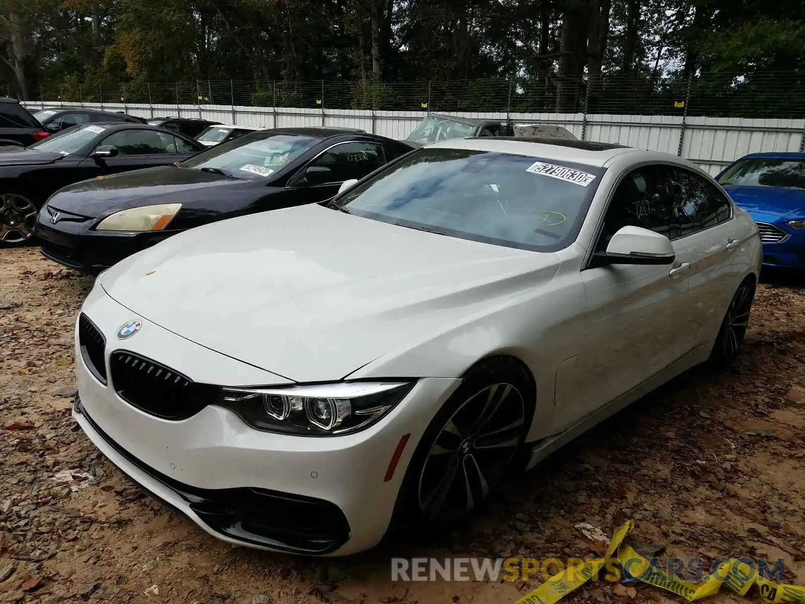 2 Photograph of a damaged car WBA4J1C09LCE45968 BMW 4 SERIES 2020