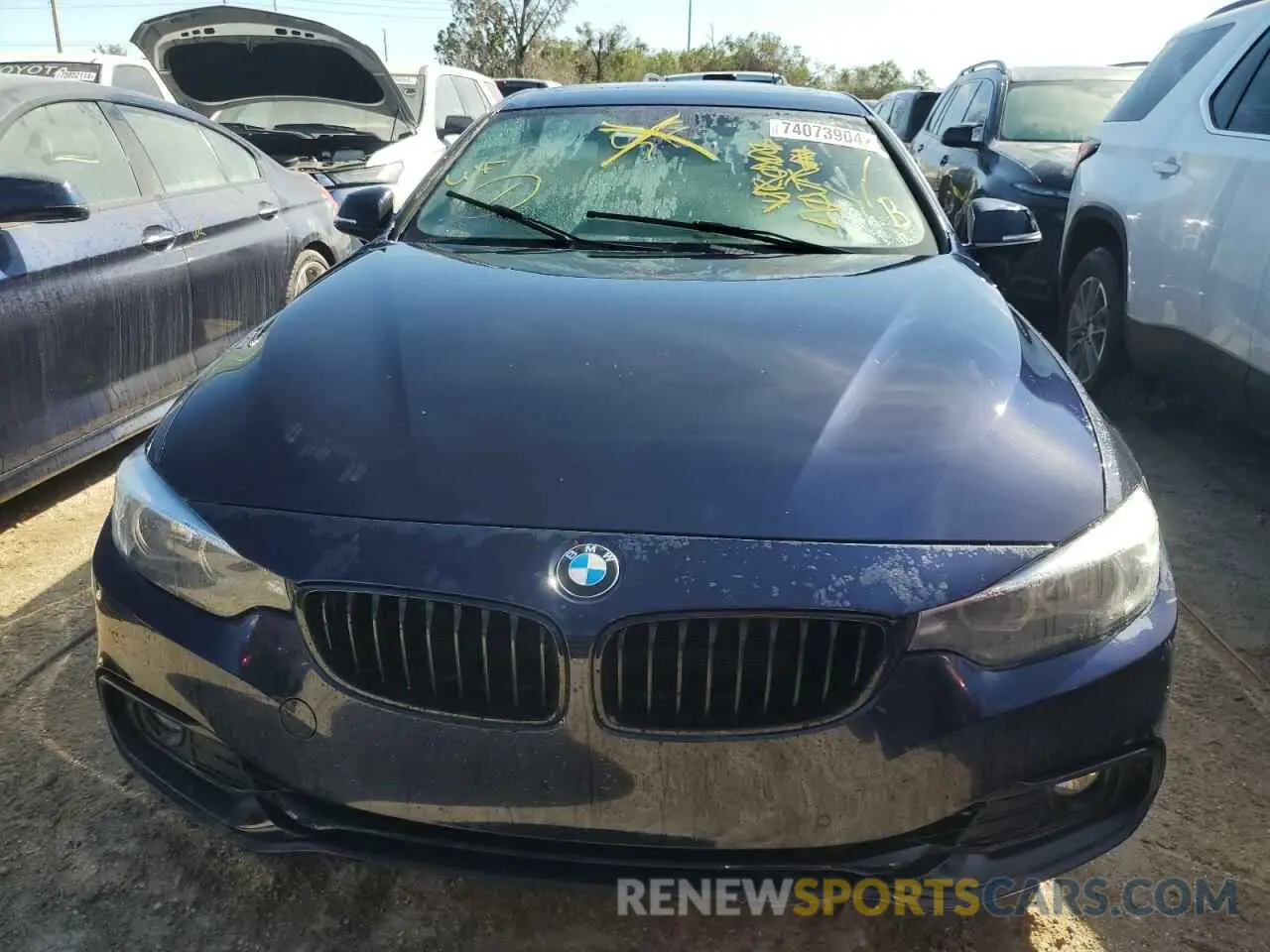 5 Photograph of a damaged car WBA4J1C09LCE54217 BMW 4 SERIES 2020