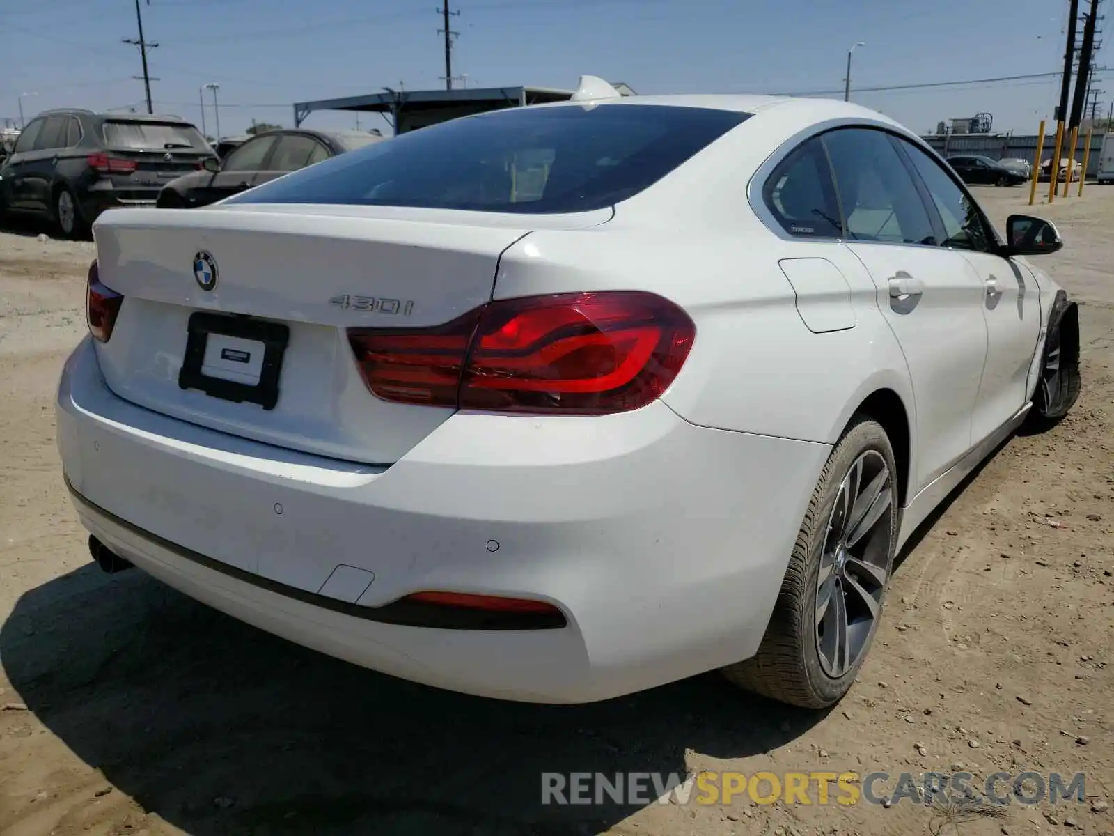 4 Photograph of a damaged car WBA4J1C0XLCD64302 BMW 4 SERIES 2020