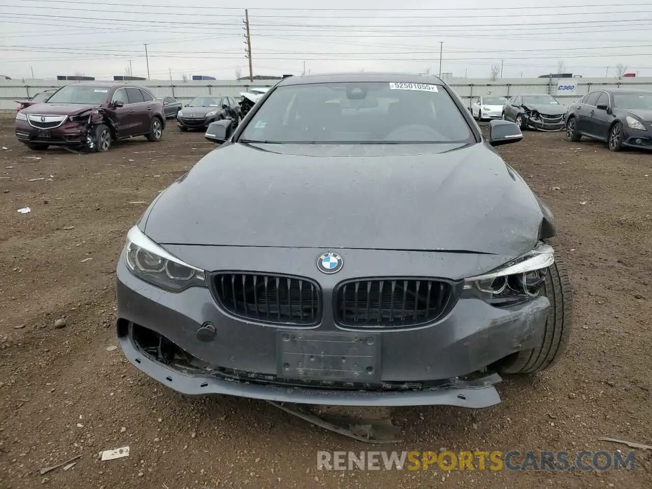 5 Photograph of a damaged car WBA4J3C00LBL11929 BMW 4 SERIES 2020