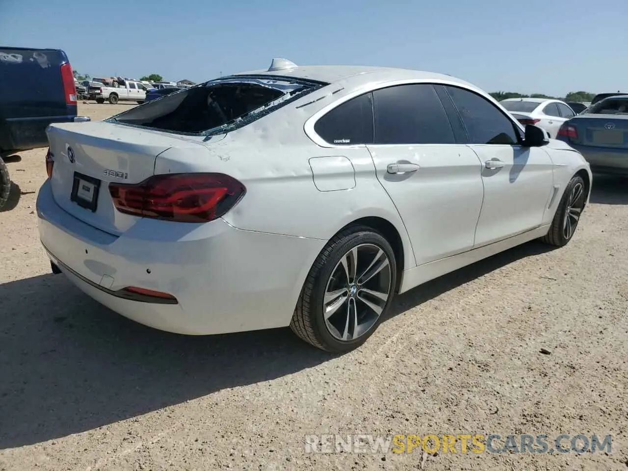 3 Photograph of a damaged car WBA4J3C04LBL11657 BMW 4 SERIES 2020