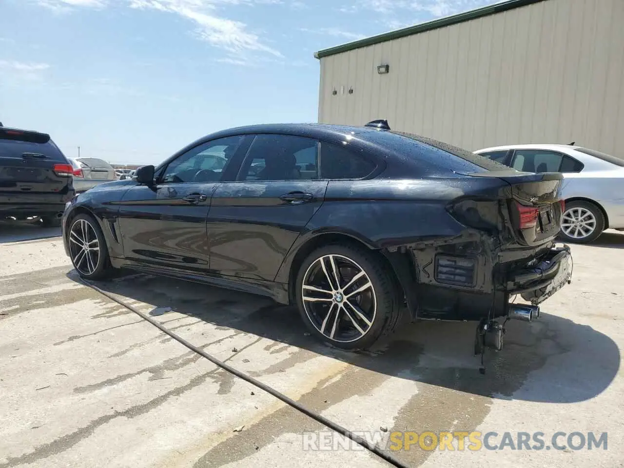 2 Photograph of a damaged car WBA4J3C06LBL11739 BMW 4 SERIES 2020