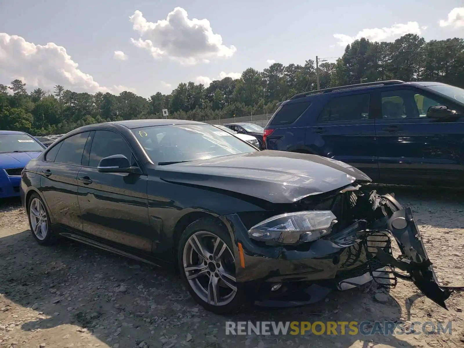 1 Photograph of a damaged car WBA4J5C0XLBU79203 BMW 4 SERIES 2020