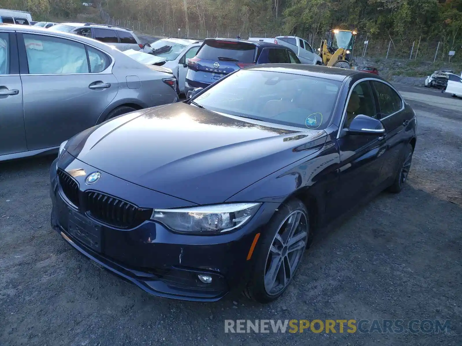 2 Photograph of a damaged car WBA4J7C08LBV99562 BMW 4 SERIES 2020