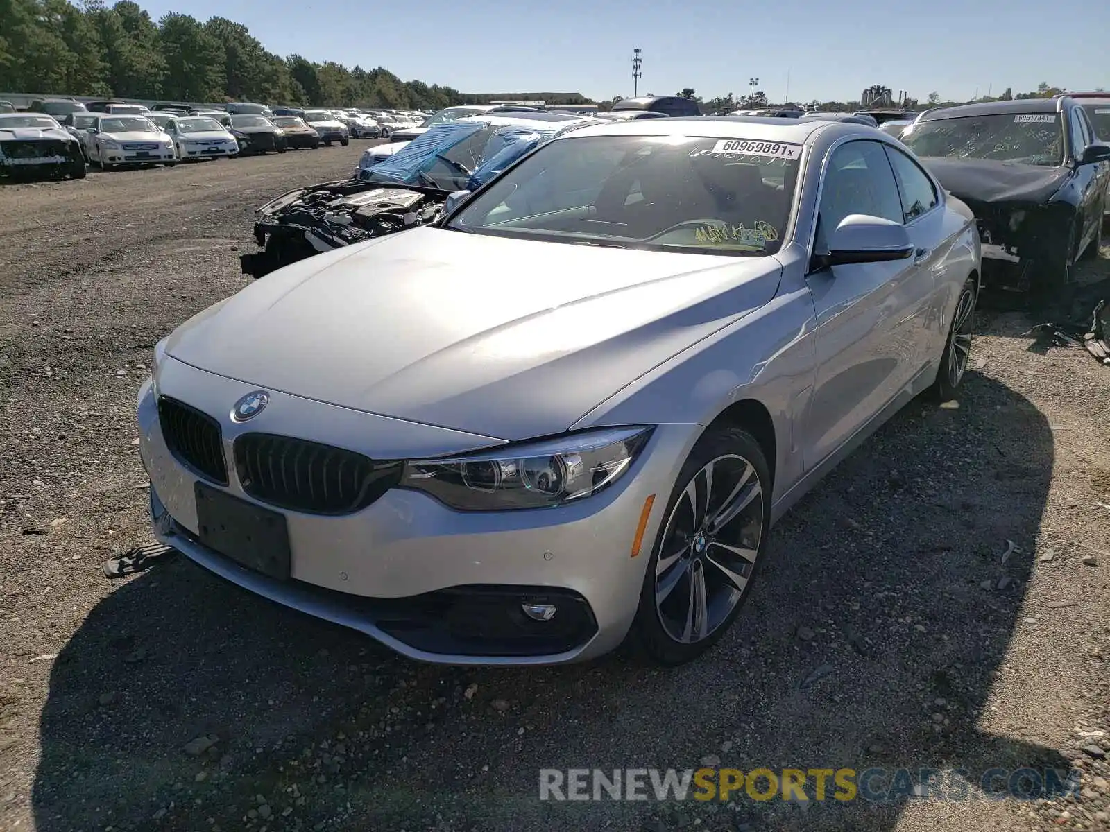 2 Photograph of a damaged car WBA4W3C01LFJ18876 BMW 4 SERIES 2020