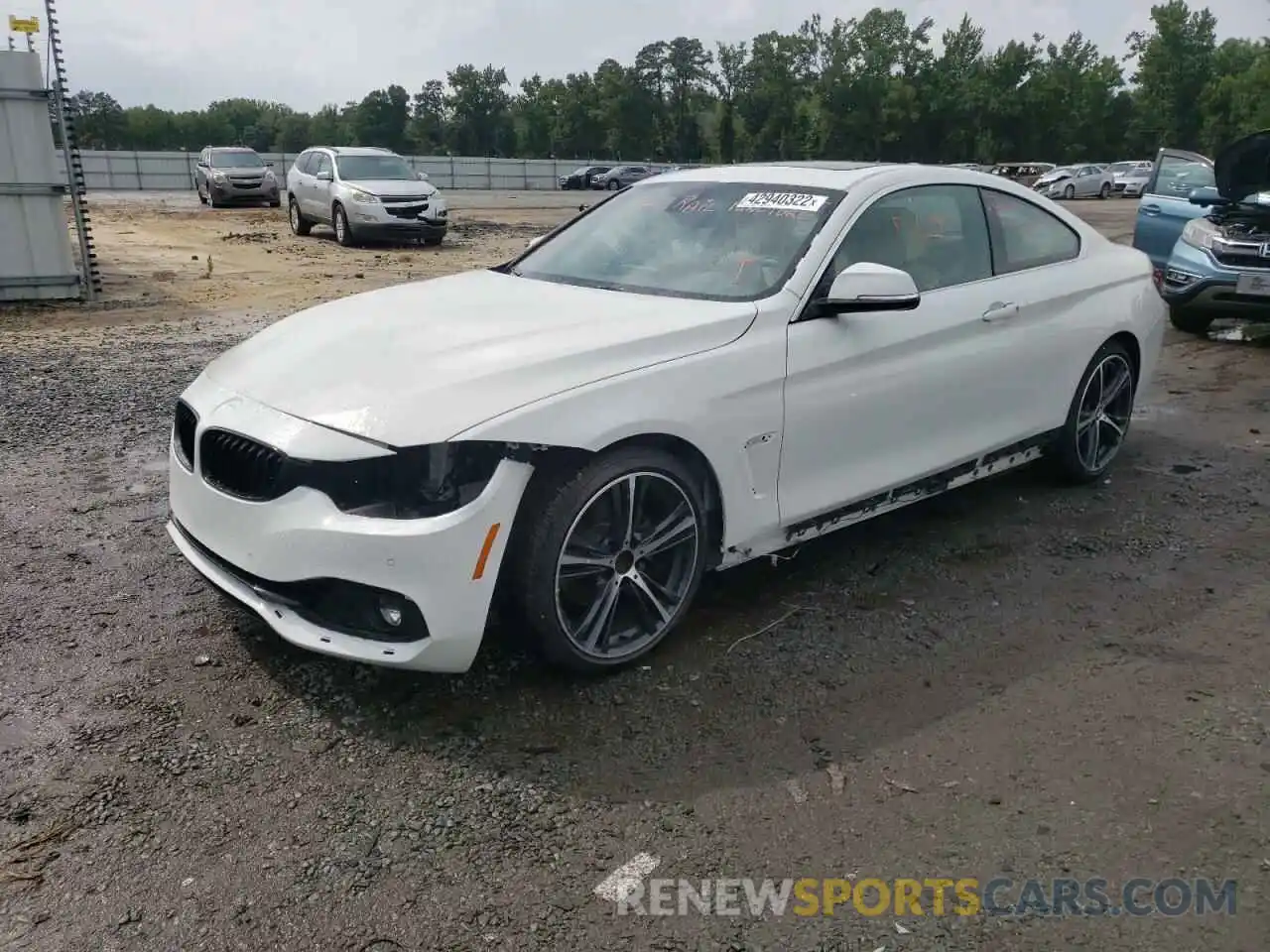 9 Photograph of a damaged car WBA4W3C02LAG91558 BMW 4 SERIES 2020