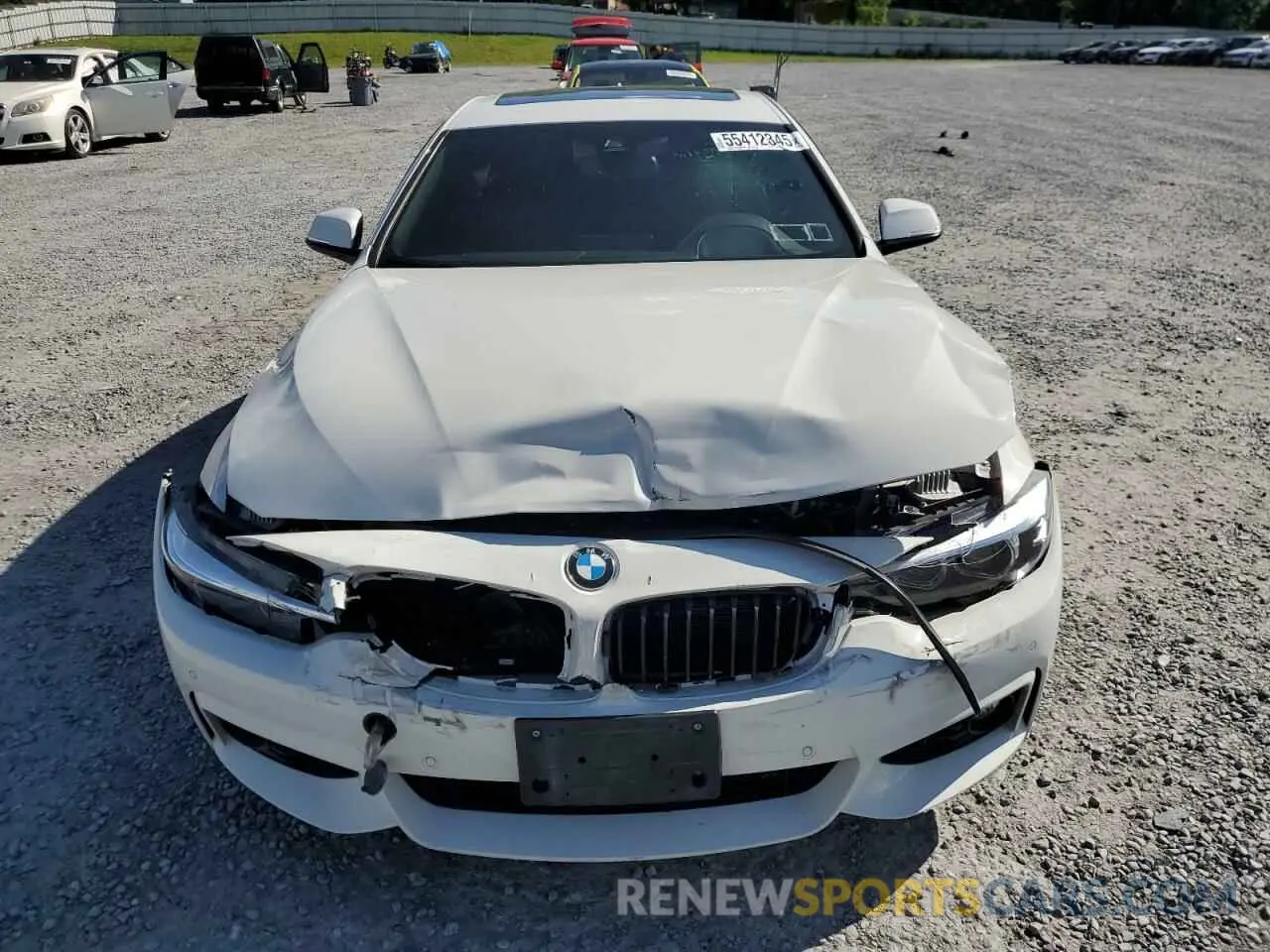 5 Photograph of a damaged car WBA4W3C04LFJ79834 BMW 4 SERIES 2020