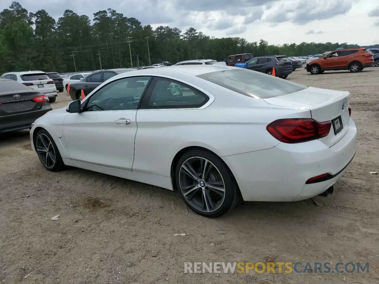 2 Photograph of a damaged car WBA4W3C05LFH73447 BMW 4 SERIES 2020