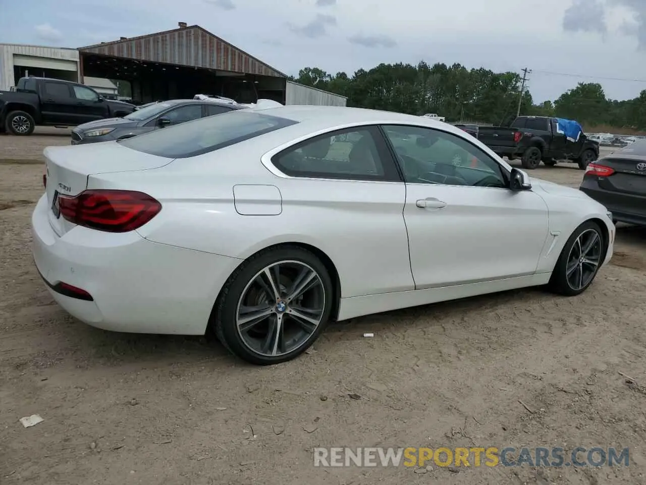 3 Photograph of a damaged car WBA4W3C05LFH73447 BMW 4 SERIES 2020
