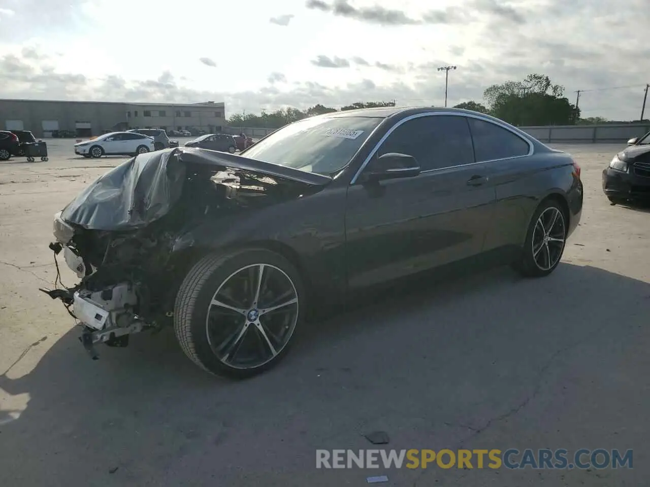 1 Photograph of a damaged car WBA4W3C05LFJ72875 BMW 4 SERIES 2020