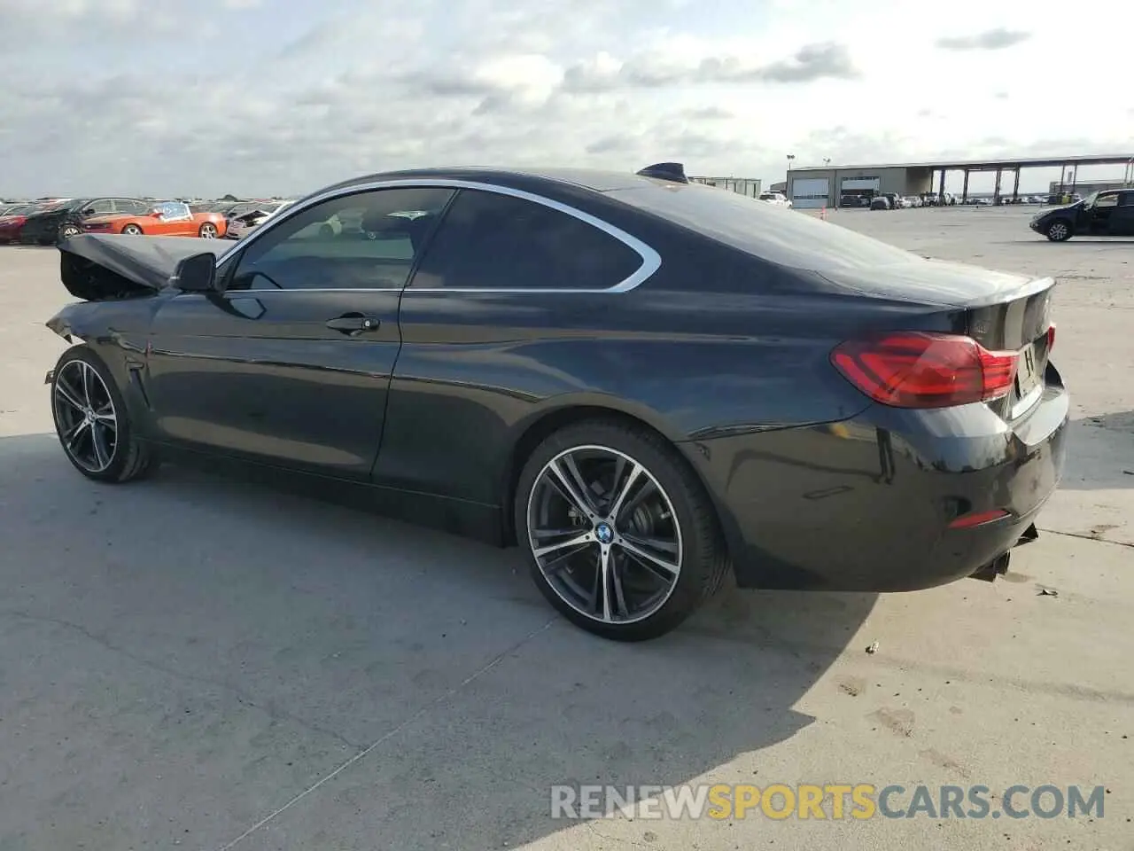 2 Photograph of a damaged car WBA4W3C05LFJ72875 BMW 4 SERIES 2020