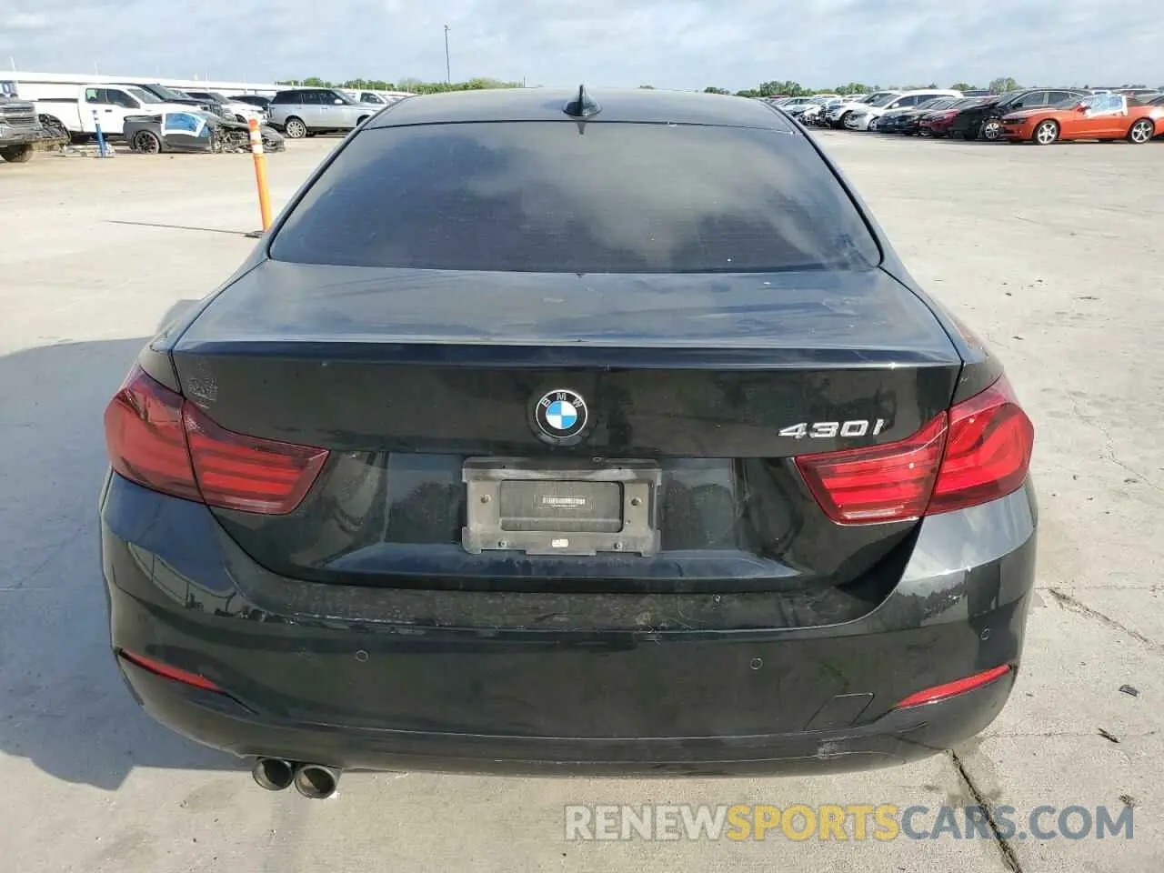6 Photograph of a damaged car WBA4W3C05LFJ72875 BMW 4 SERIES 2020