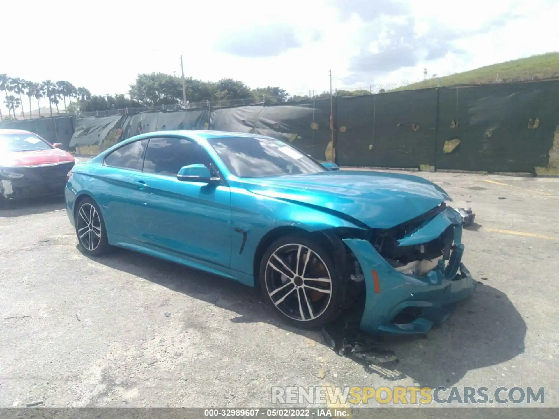 1 Photograph of a damaged car WBA4W3C07LAG91555 BMW 4 SERIES 2020