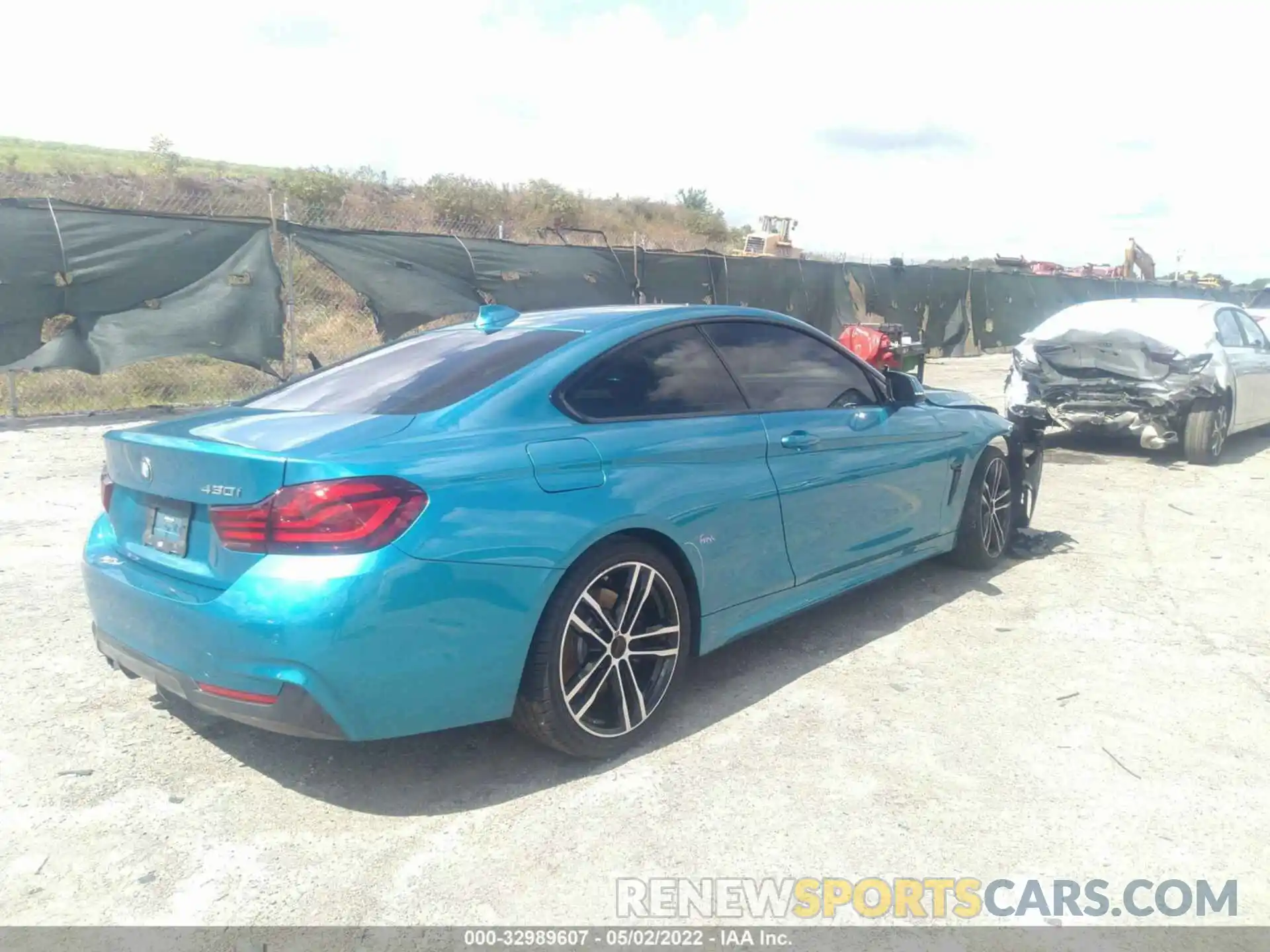 4 Photograph of a damaged car WBA4W3C07LAG91555 BMW 4 SERIES 2020