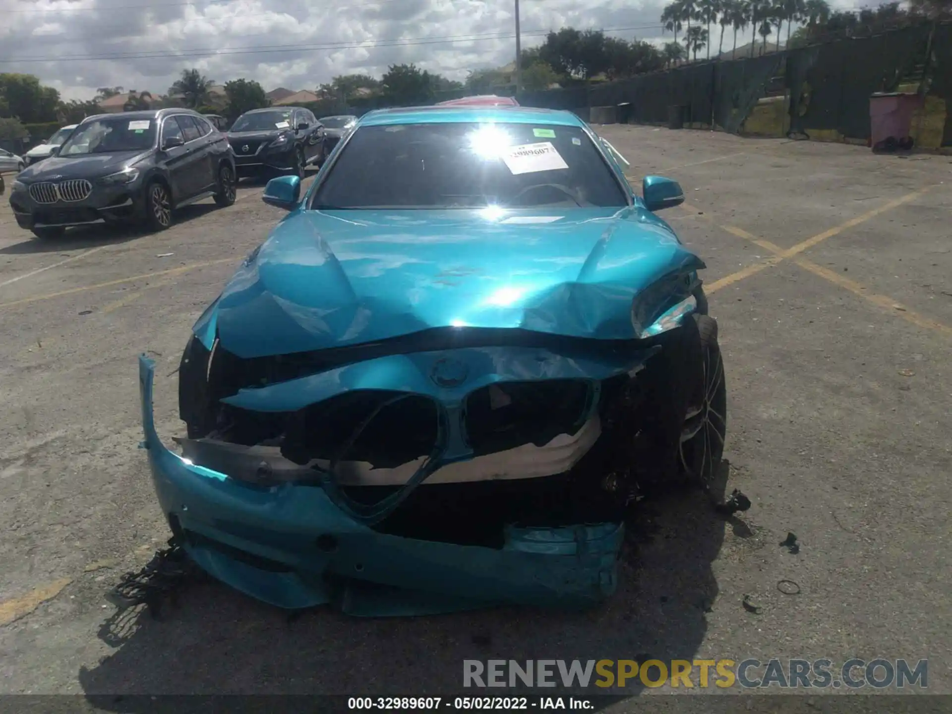 6 Photograph of a damaged car WBA4W3C07LAG91555 BMW 4 SERIES 2020