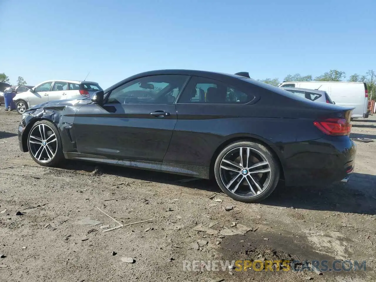 2 Photograph of a damaged car WBA4W3C07LFJ79827 BMW 4 SERIES 2020