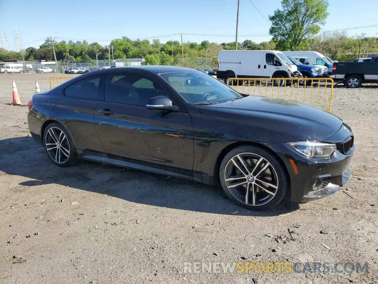 4 Photograph of a damaged car WBA4W3C07LFJ79827 BMW 4 SERIES 2020