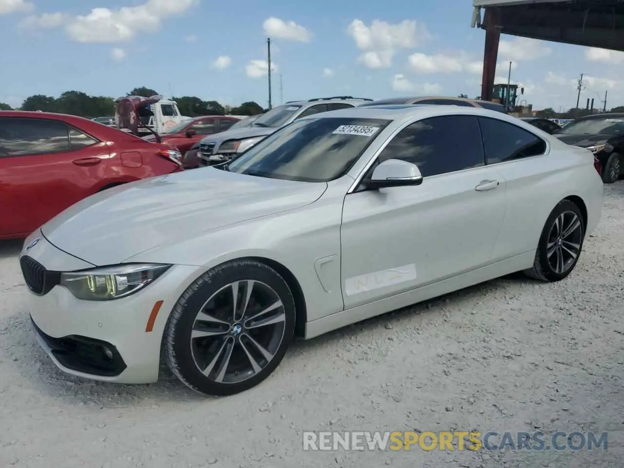 1 Photograph of a damaged car WBA4W3C09LFH01618 BMW 4 SERIES 2020