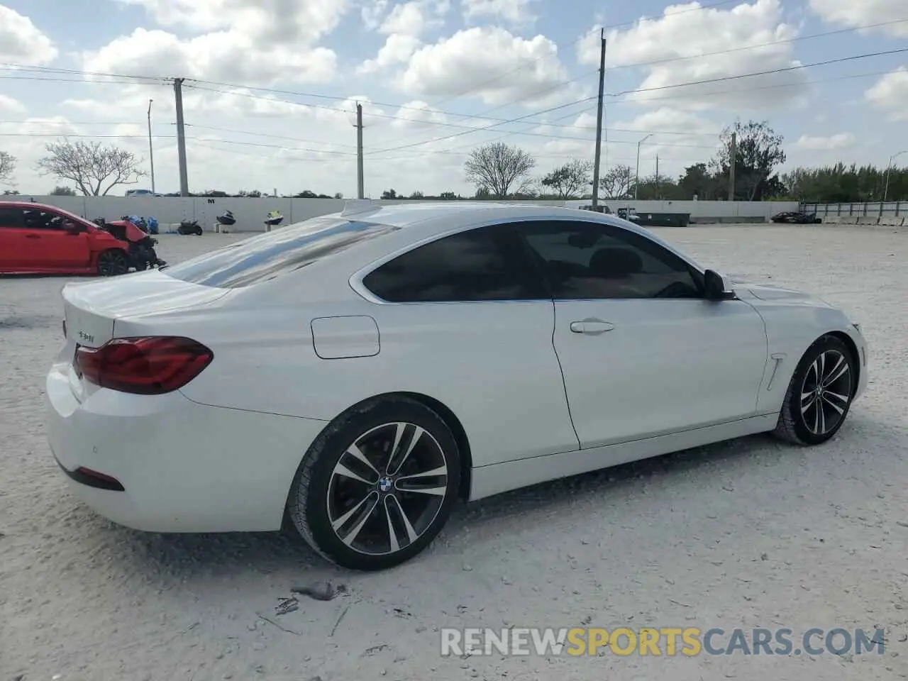 3 Photograph of a damaged car WBA4W3C09LFH01618 BMW 4 SERIES 2020