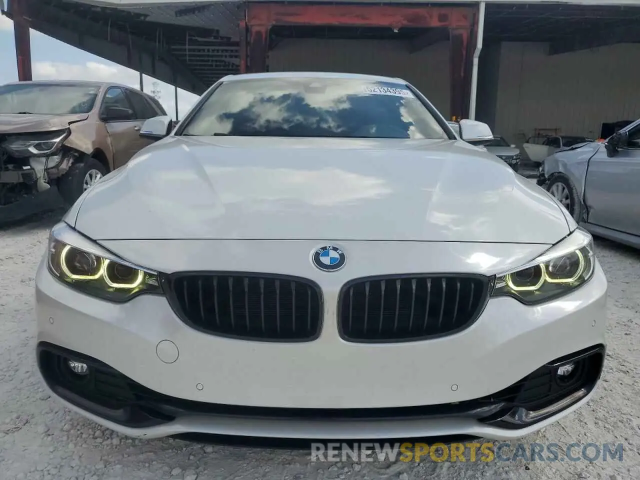 5 Photograph of a damaged car WBA4W3C09LFH01618 BMW 4 SERIES 2020