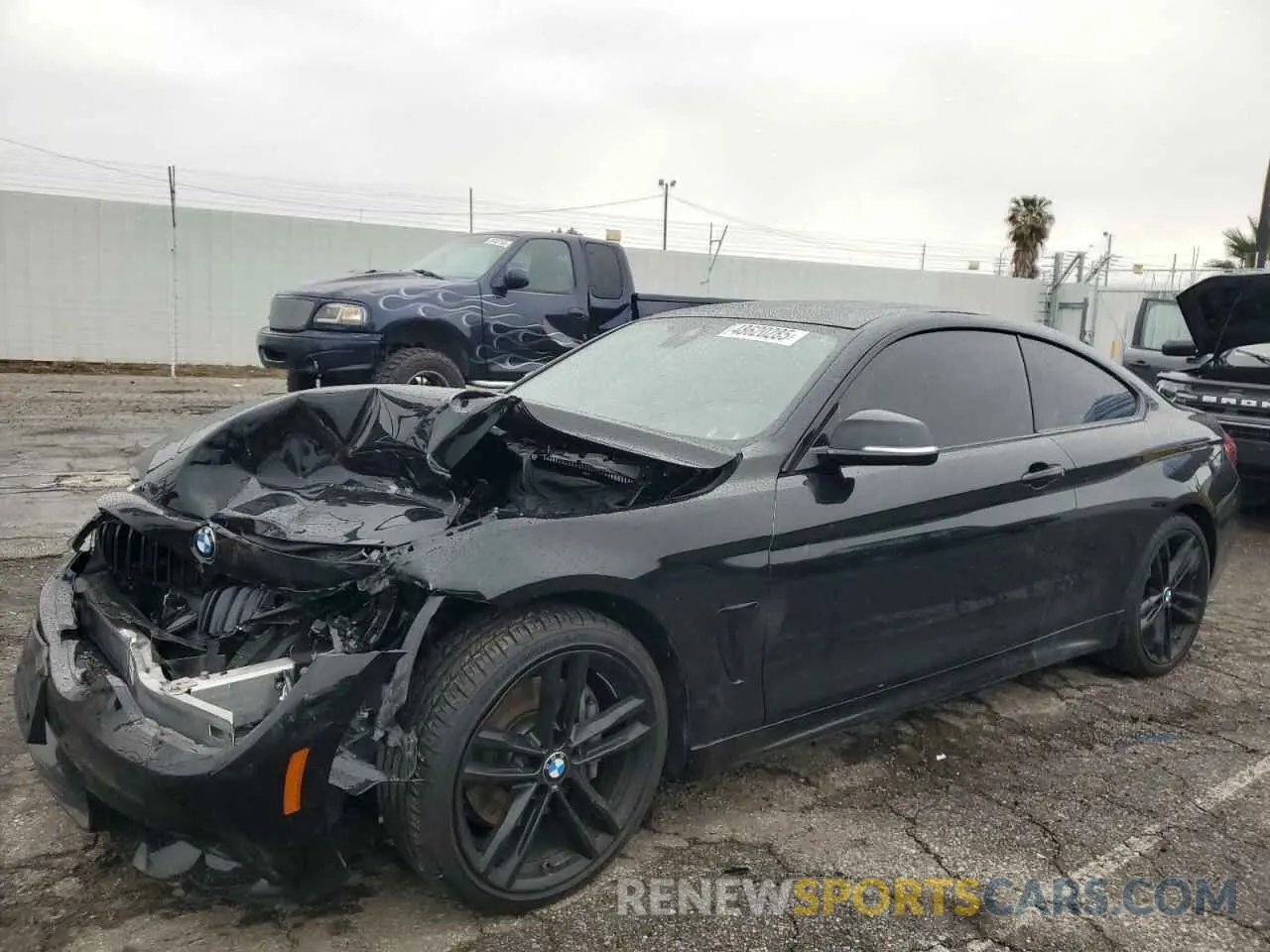 1 Photograph of a damaged car WBA4W3C09LFH16877 BMW 4 SERIES 2020