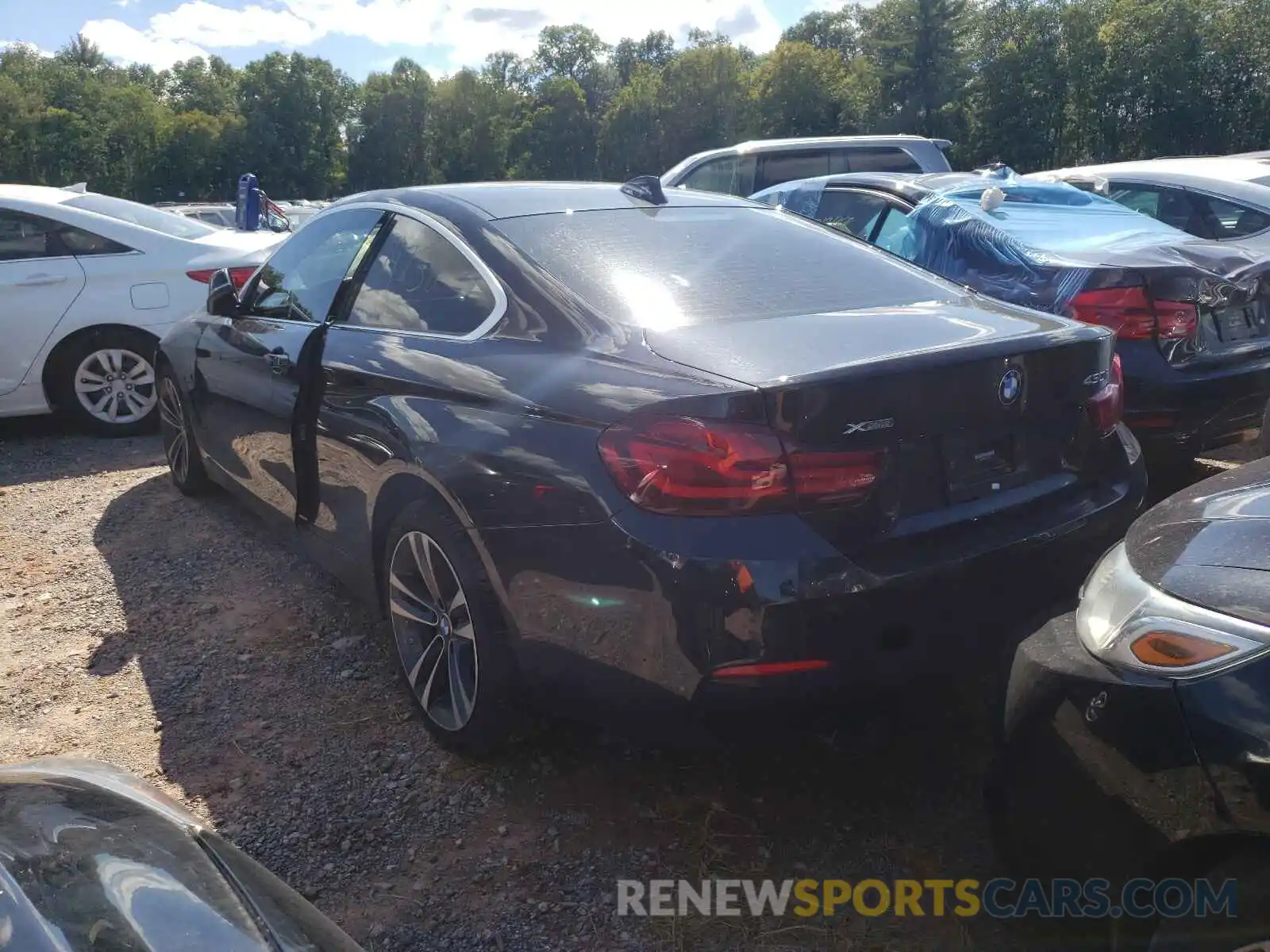 3 Photograph of a damaged car WBA4W5C04LFH63861 BMW 4 SERIES 2020