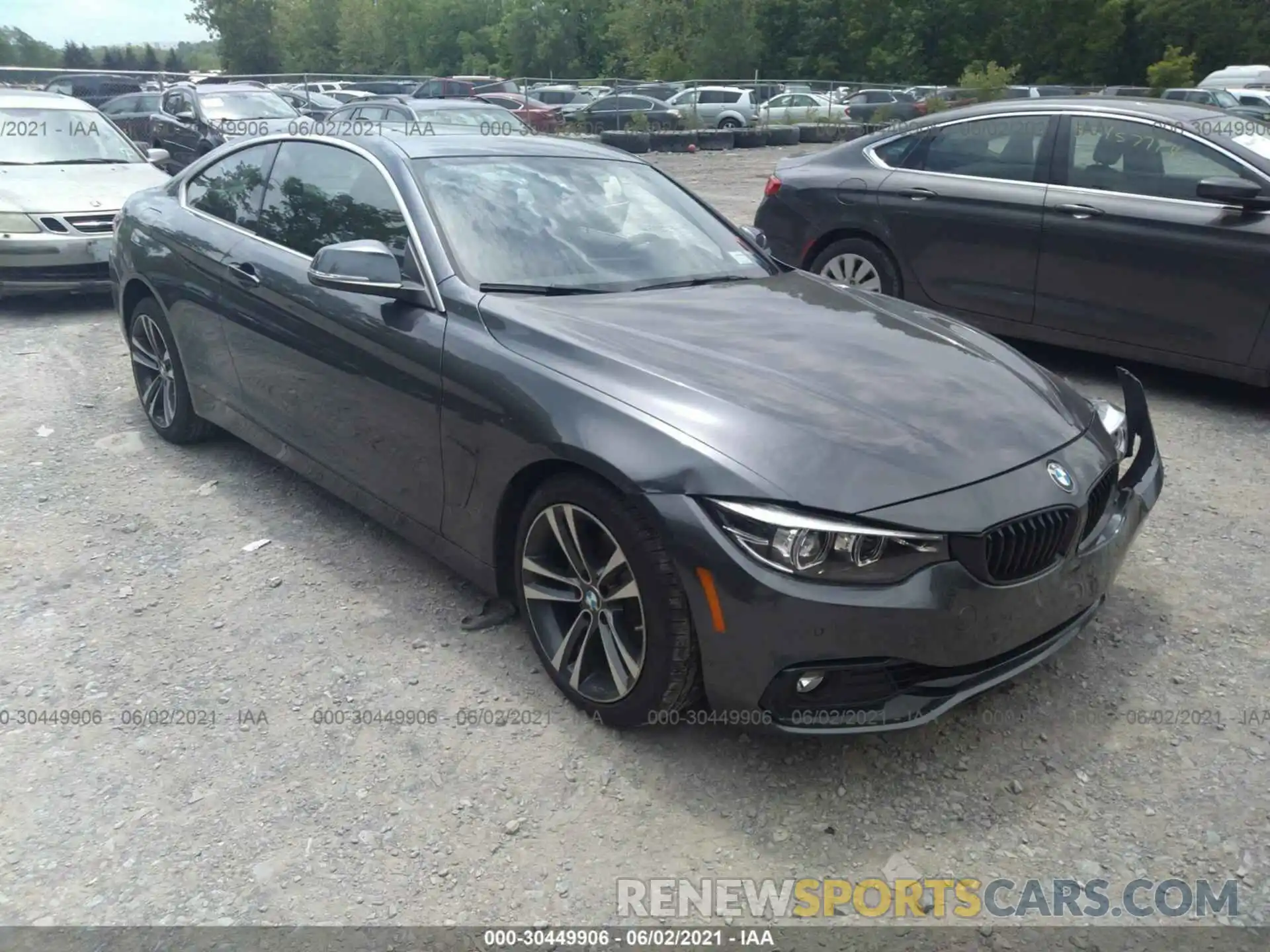 1 Photograph of a damaged car WBA4W5C04LFJ74824 BMW 4 SERIES 2020