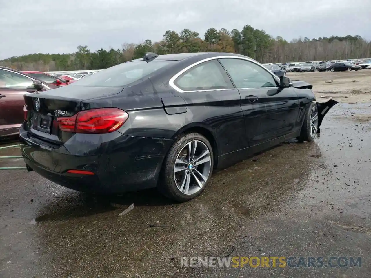 3 Photograph of a damaged car WBA4W5C04LFJ79909 BMW 4 SERIES 2020