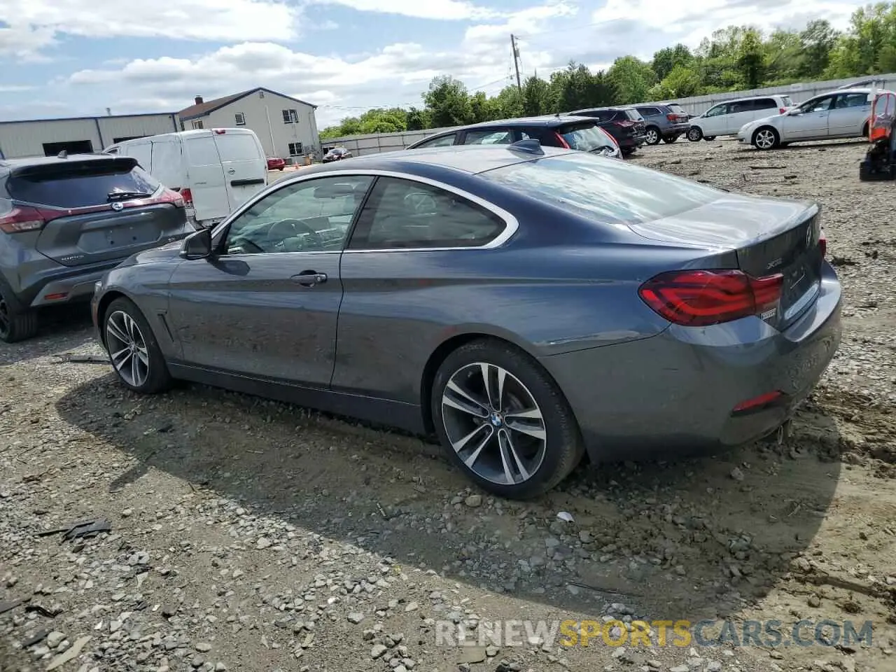 2 Photograph of a damaged car WBA4W5C05LAE51545 BMW 4 SERIES 2020