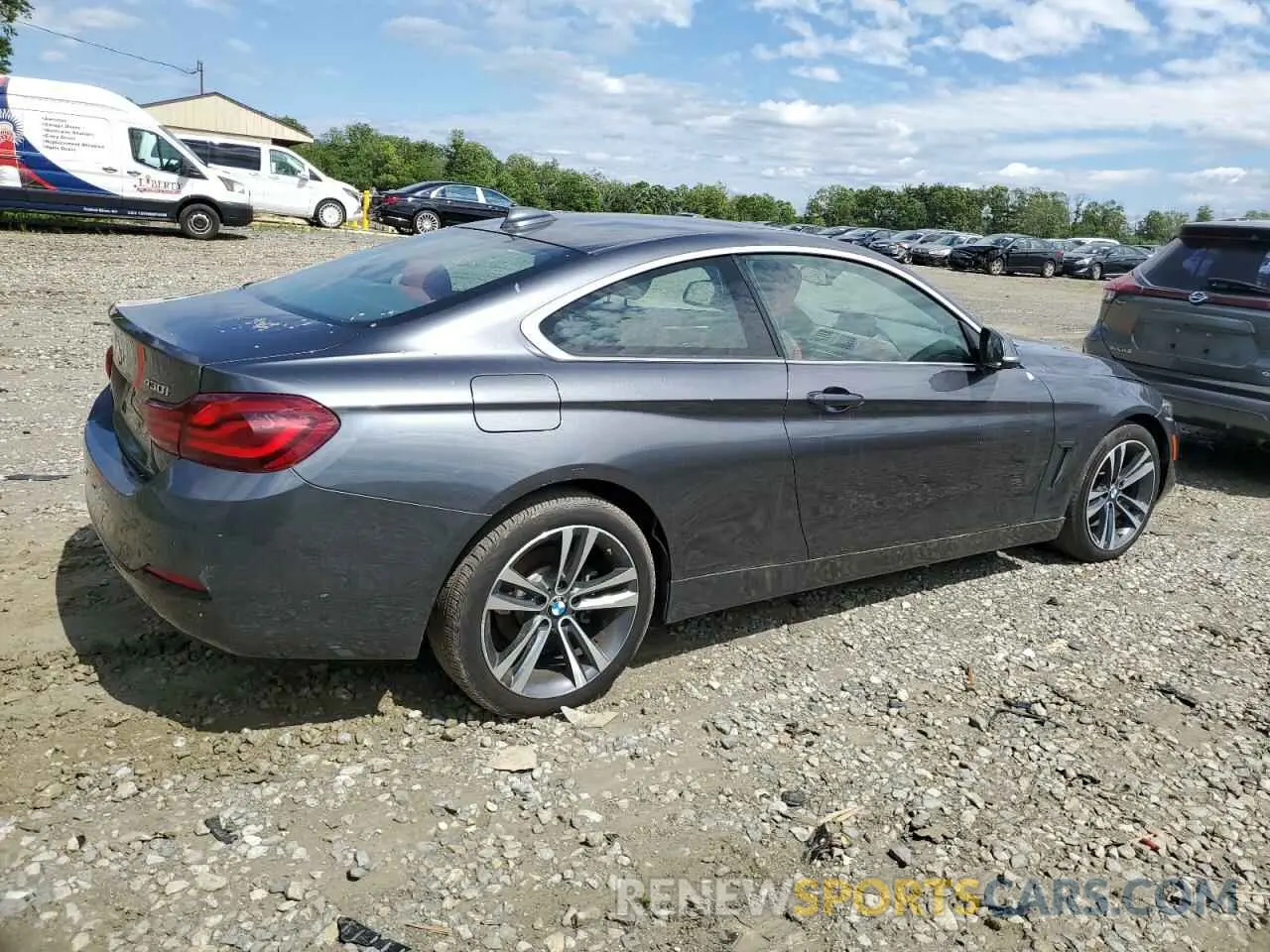 3 Photograph of a damaged car WBA4W5C05LAE51545 BMW 4 SERIES 2020
