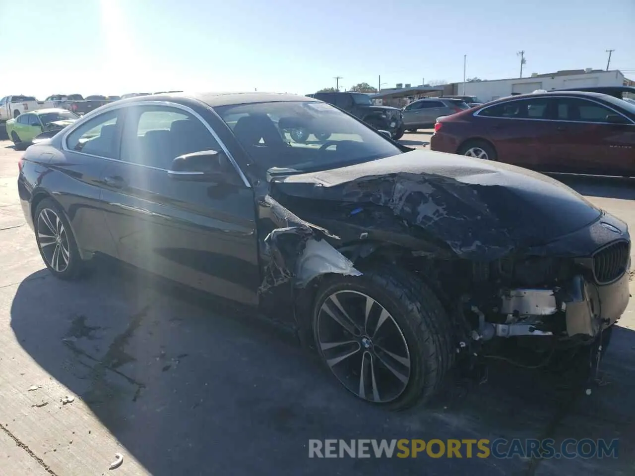 4 Photograph of a damaged car WBA4W5C07LFH28523 BMW 4 SERIES 2020