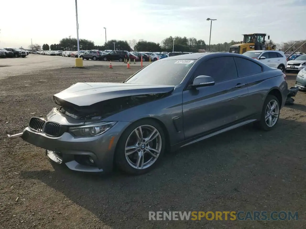 1 Photograph of a damaged car WBA4W5C07LFJ74820 BMW 4 SERIES 2020