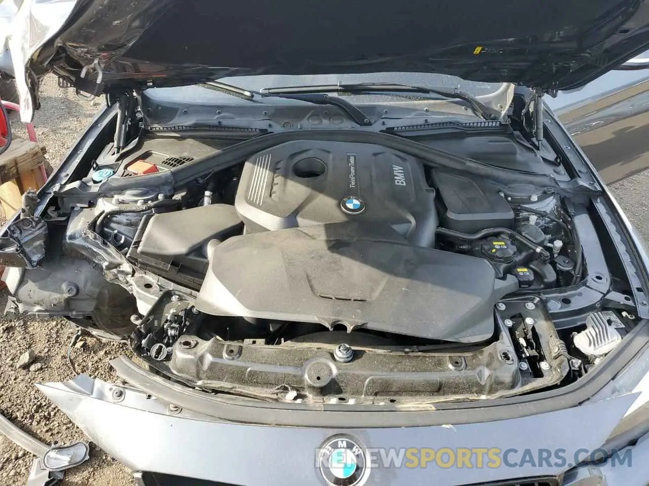11 Photograph of a damaged car WBA4W5C07LFJ74820 BMW 4 SERIES 2020