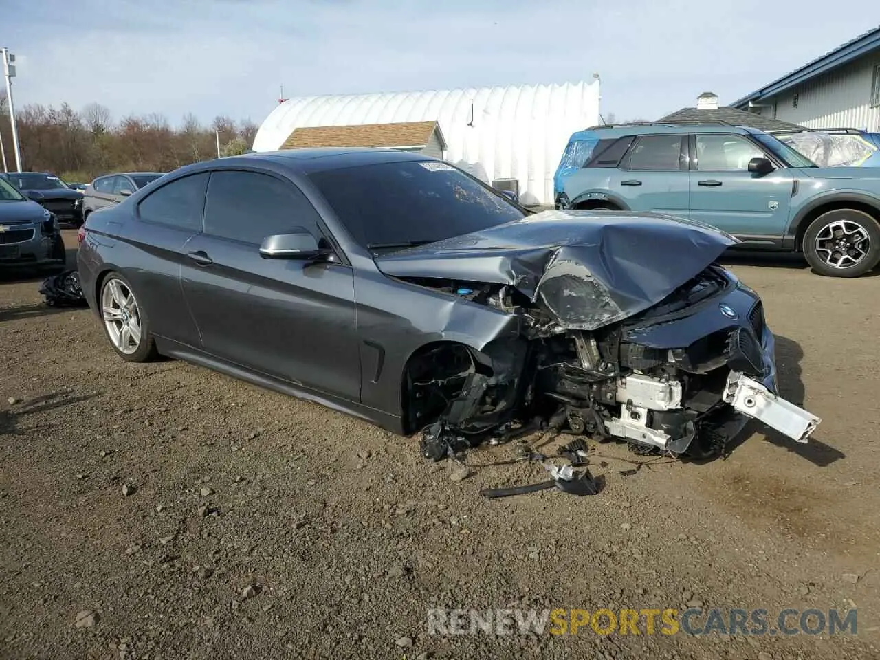 4 Photograph of a damaged car WBA4W5C07LFJ74820 BMW 4 SERIES 2020
