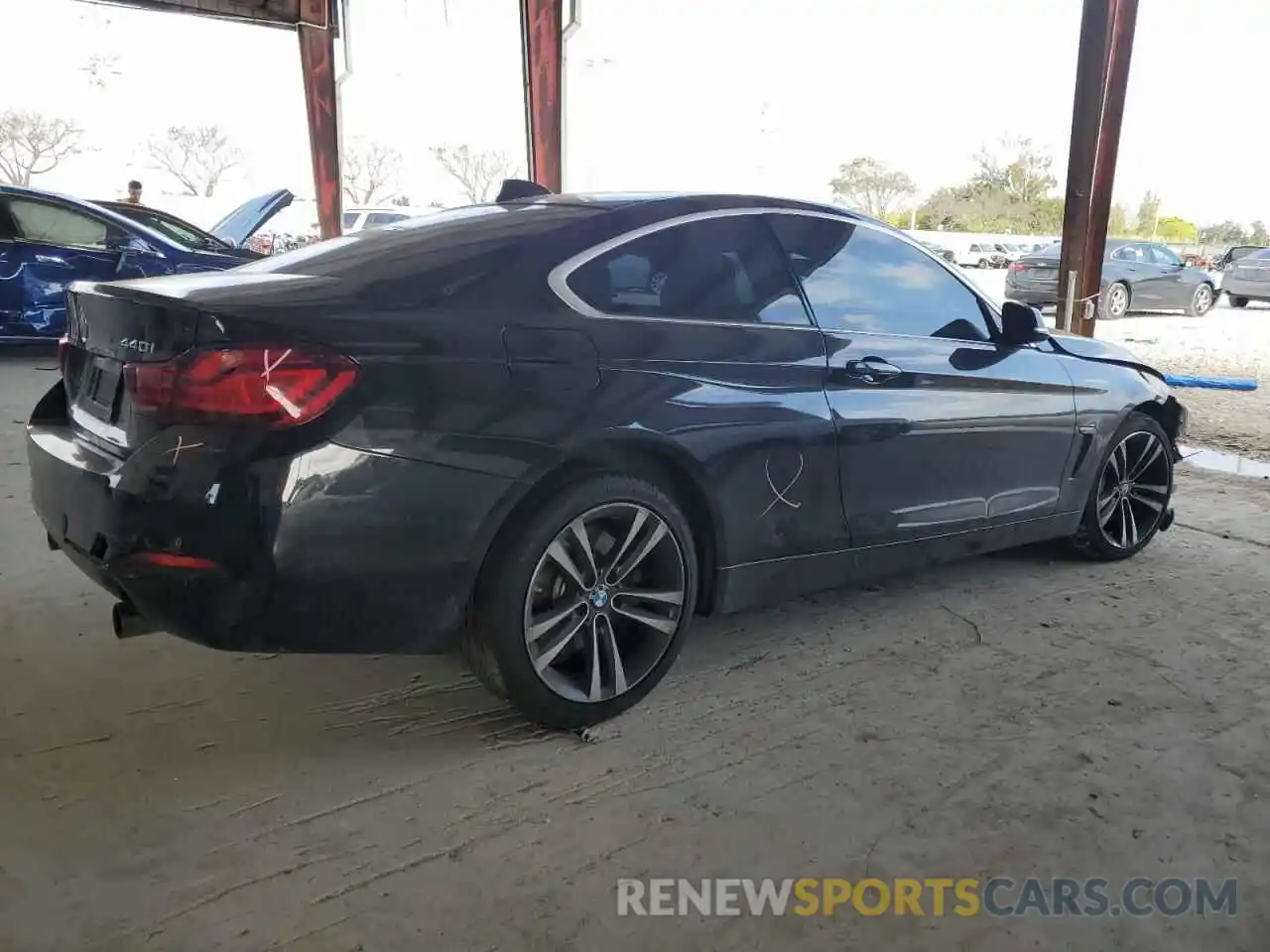 3 Photograph of a damaged car WBA4W7C00LFH07718 BMW 4 SERIES 2020