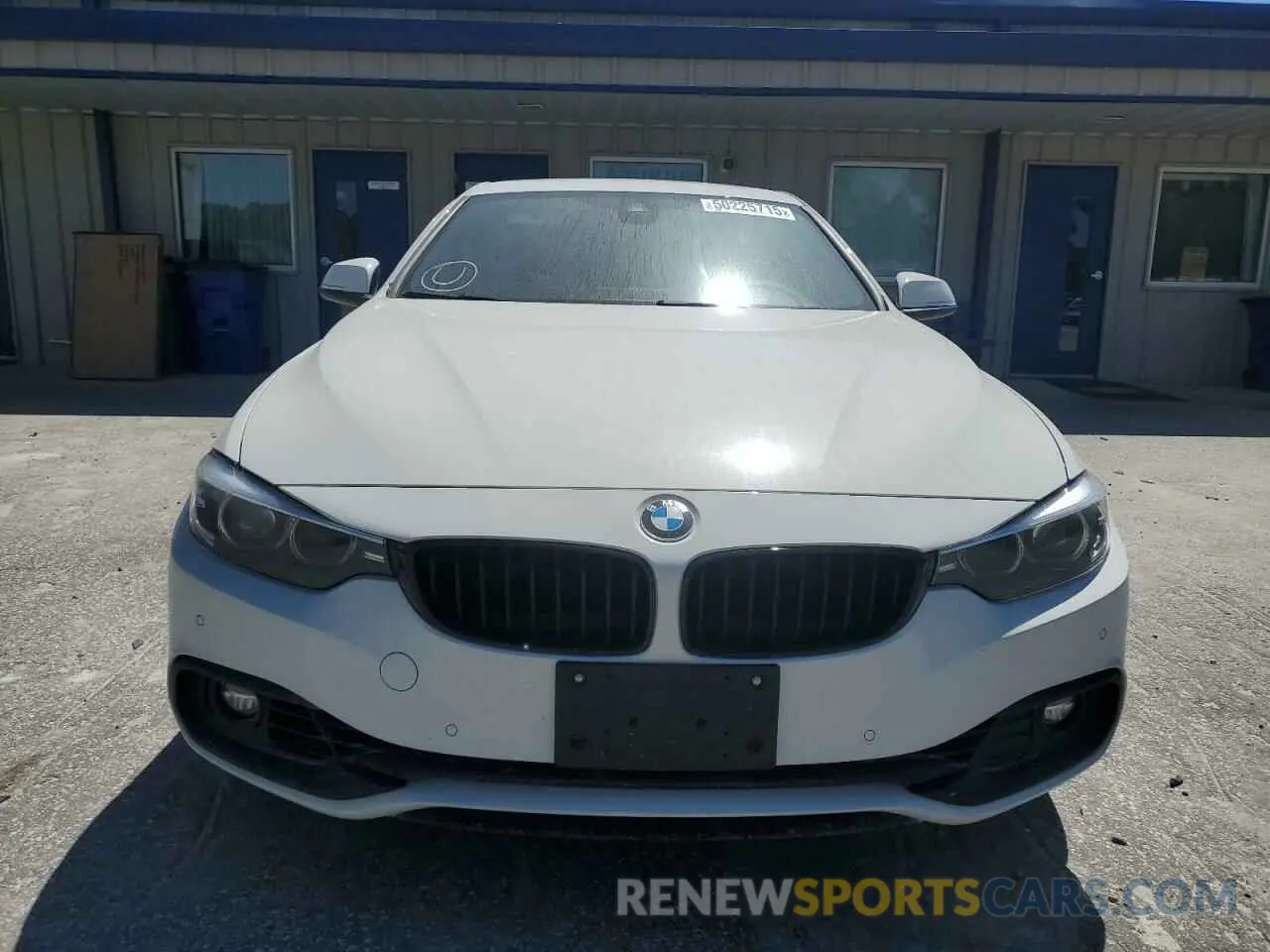 5 Photograph of a damaged car WBA4W7C00LFH23644 BMW 4 SERIES 2020