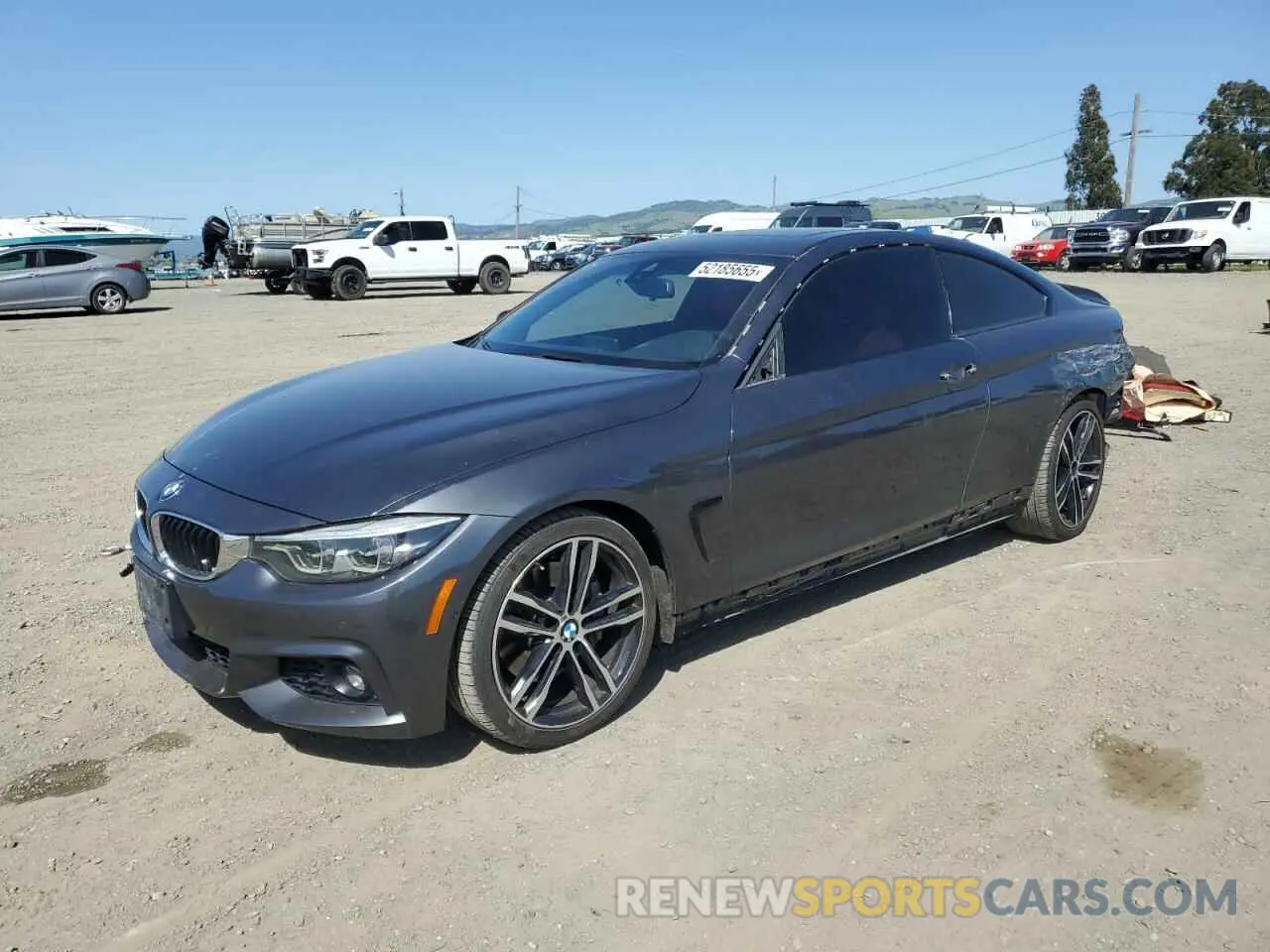 1 Photograph of a damaged car WBA4W7C05LFH57899 BMW 4 SERIES 2020