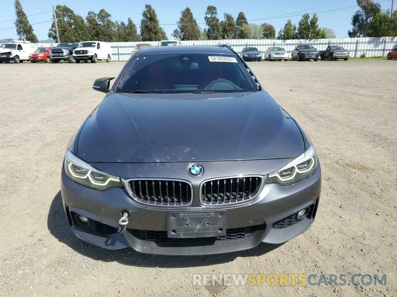 5 Photograph of a damaged car WBA4W7C05LFH57899 BMW 4 SERIES 2020