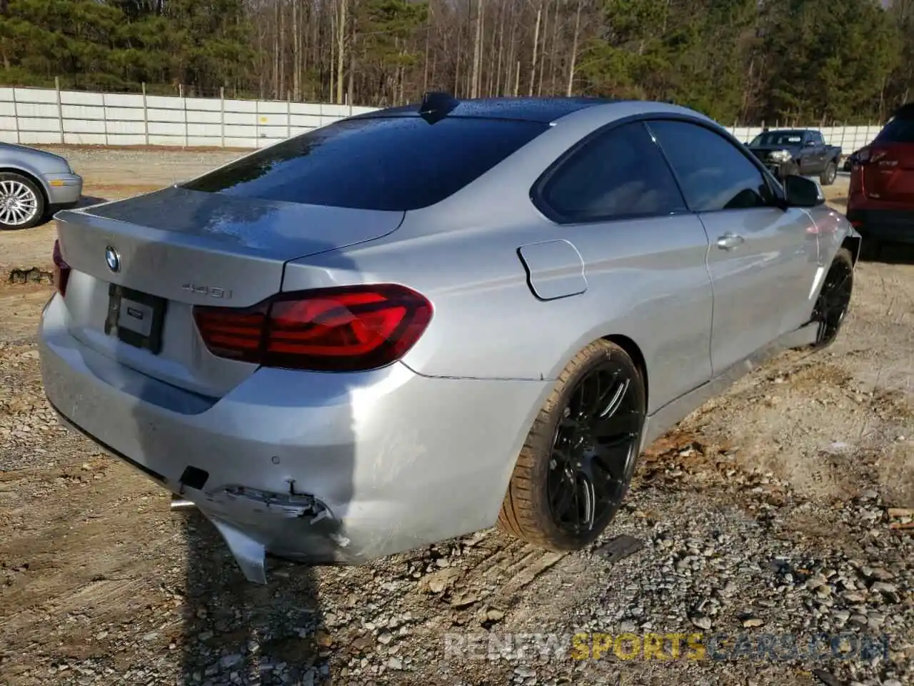 4 Photograph of a damaged car WBA4W7C09LFH11749 BMW 4 SERIES 2020