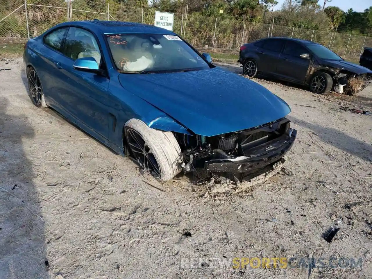 9 Photograph of a damaged car WBA4W7C0XLAH17153 BMW 4 SERIES 2020