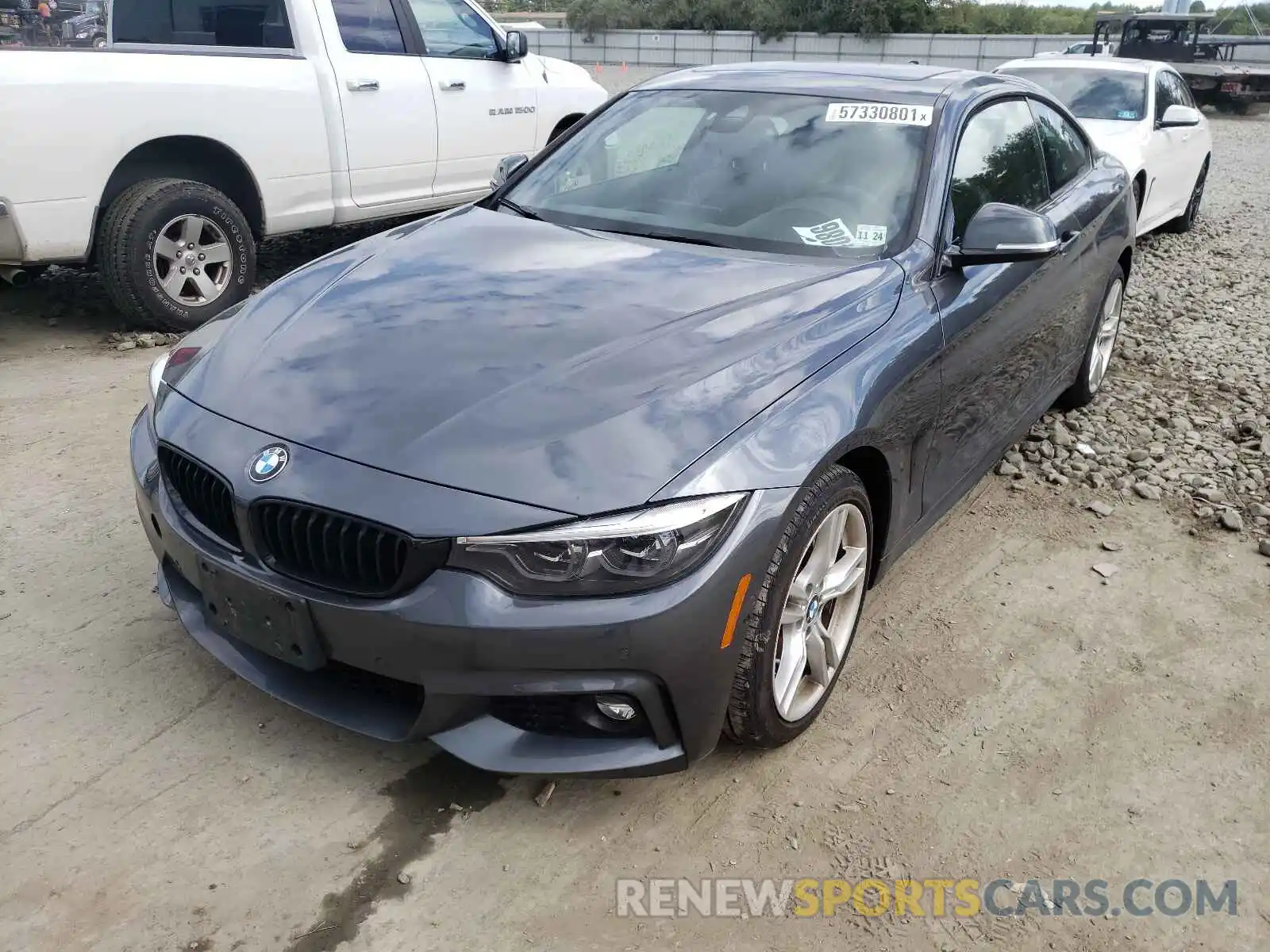 2 Photograph of a damaged car WBA4W9C01LFH84545 BMW 4 SERIES 2020