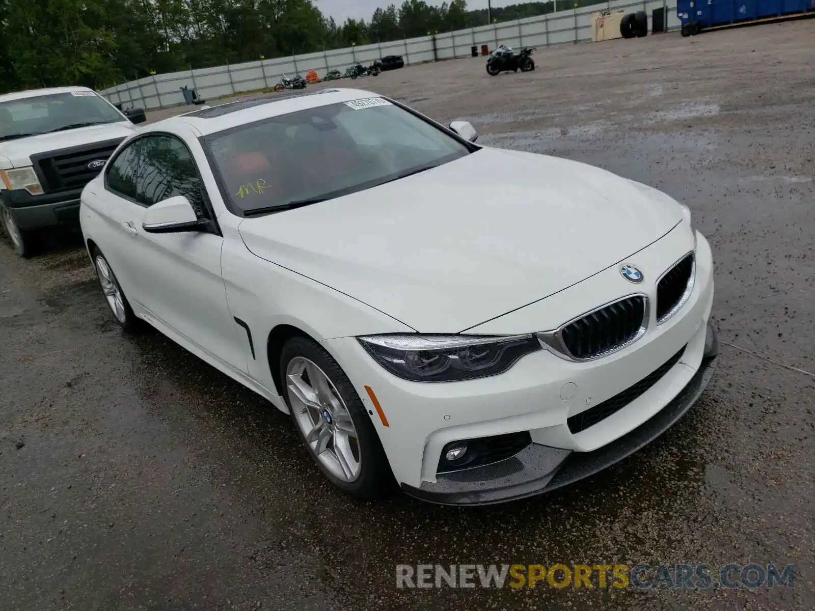 1 Photograph of a damaged car WBA4W9C01LFJ89689 BMW 4 SERIES 2020