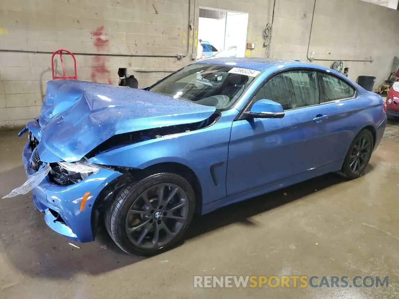 1 Photograph of a damaged car WBA4W9C08LFJ88698 BMW 4 SERIES 2020