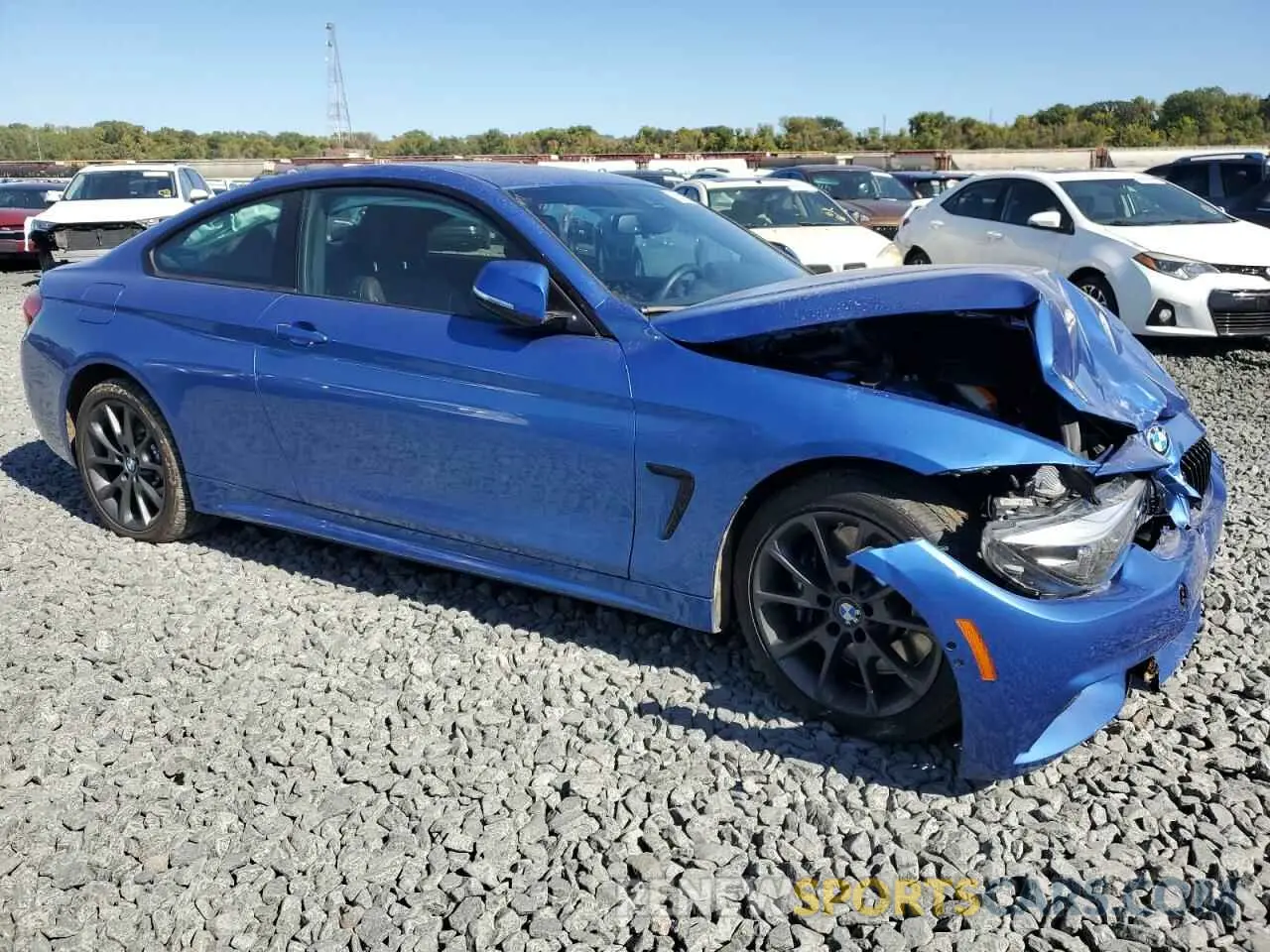 4 Photograph of a damaged car WBA4W9C08LFJ88698 BMW 4 SERIES 2020