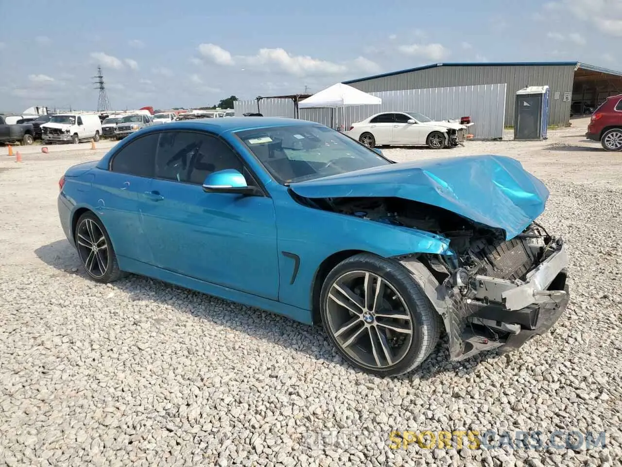 4 Photograph of a damaged car WBA4Z1C01L5N57951 BMW 4 SERIES 2020