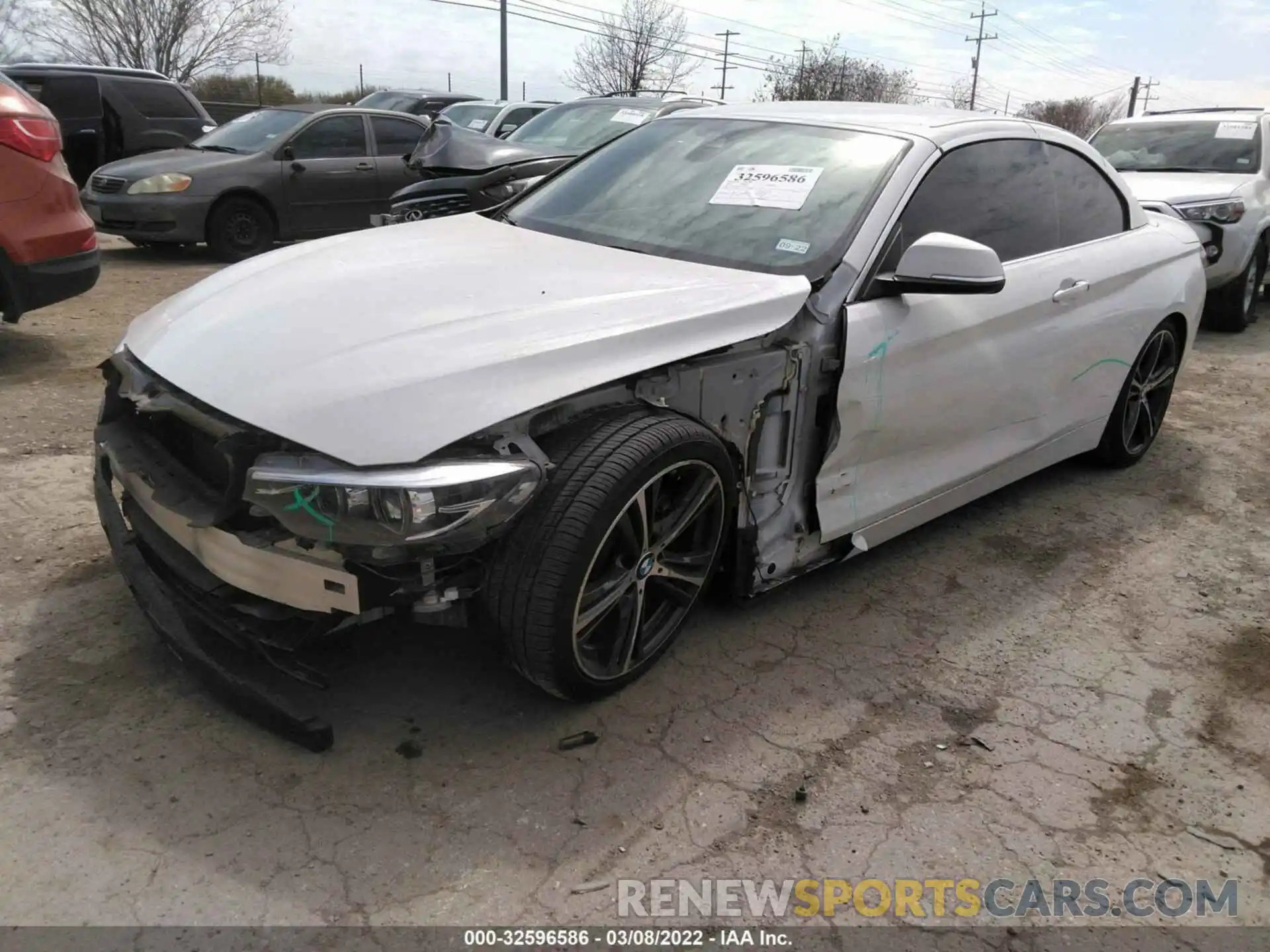 2 Photograph of a damaged car WBA4Z1C01L5N61563 BMW 4 SERIES 2020