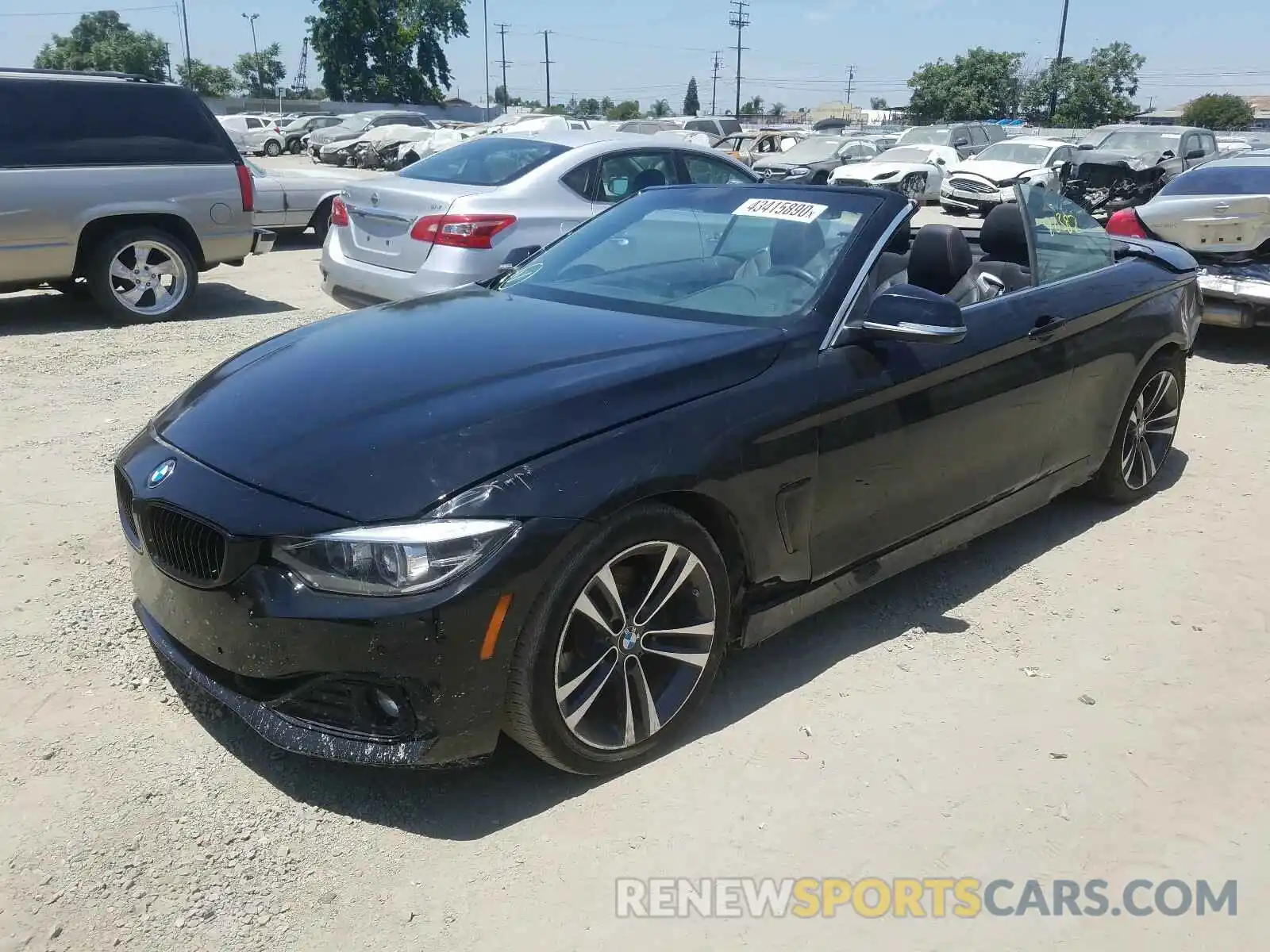 2 Photograph of a damaged car WBA4Z1C03L5N72791 BMW 4 SERIES 2020