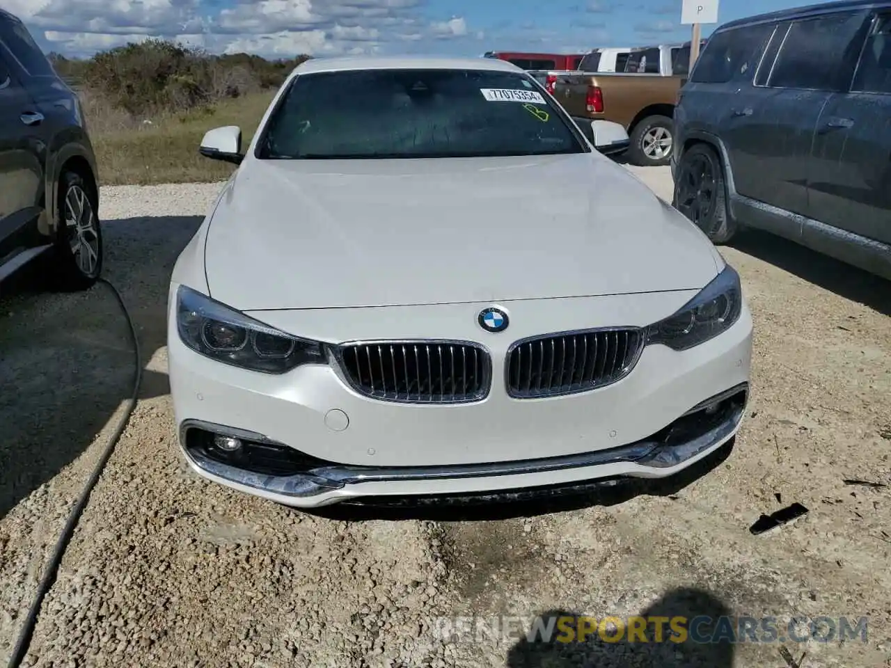 5 Photograph of a damaged car WBA4Z1C05L5N35726 BMW 4 SERIES 2020